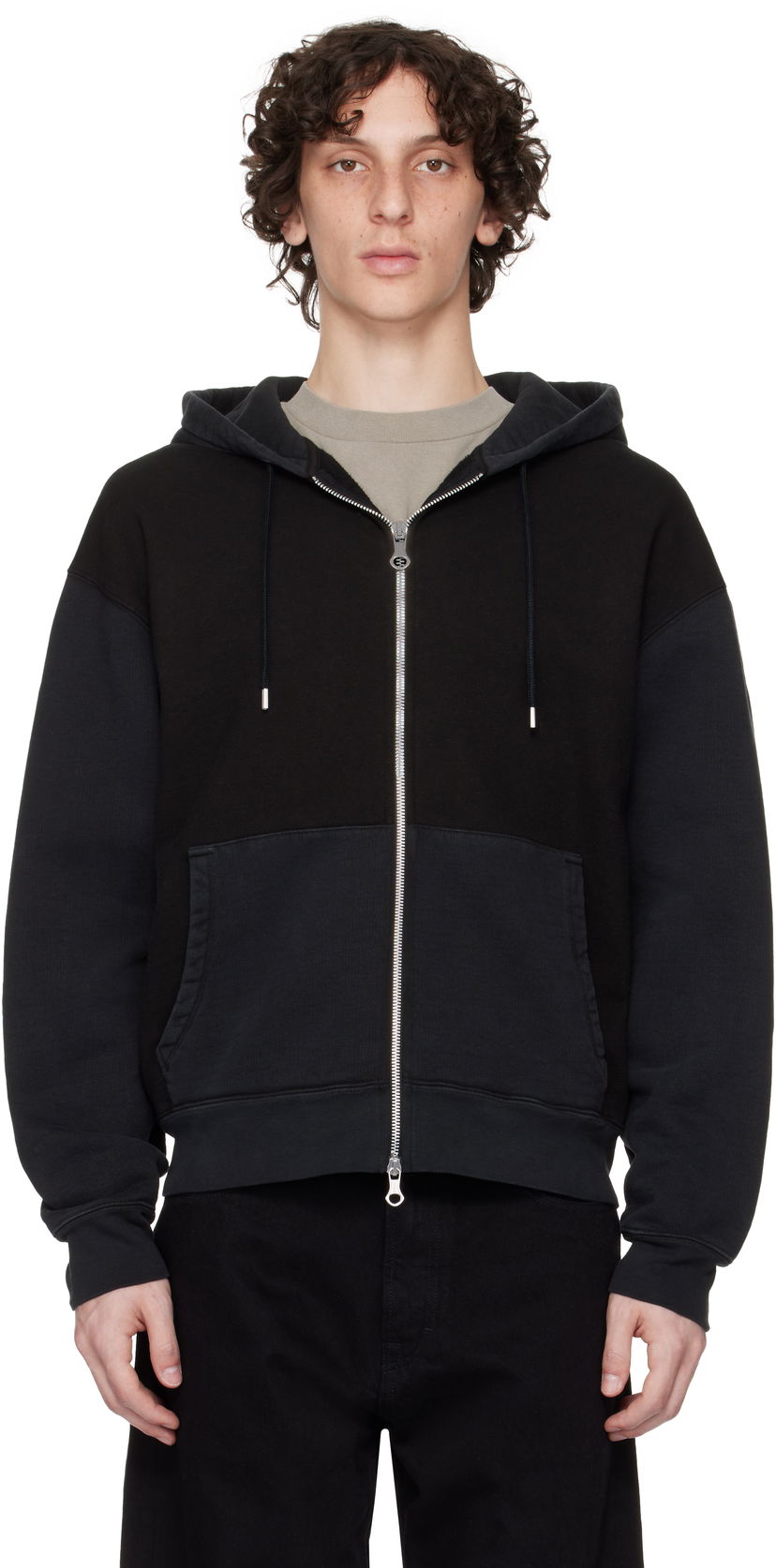 Суитчър OUR LEGACY Our Legacy Rascal Zip Hoodie Черно | M2256RP