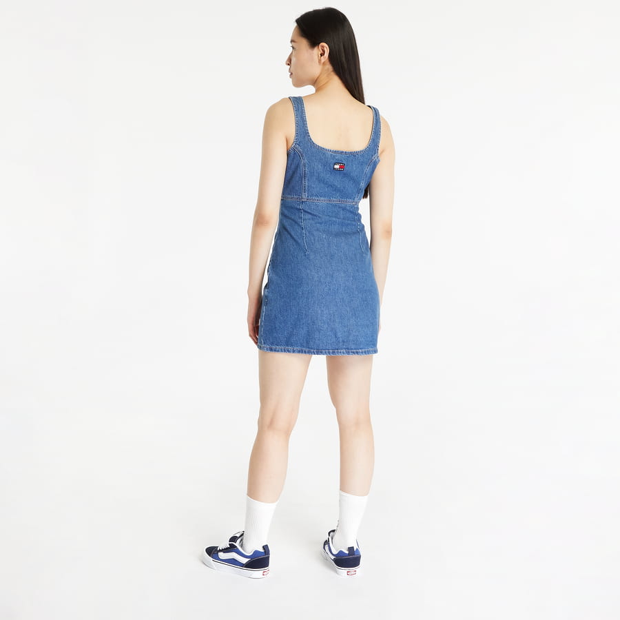 Pокля Tommy Hilfiger Slim Fit Bf Dress Тъмно синьо | DW0DW15634 1A5, 1