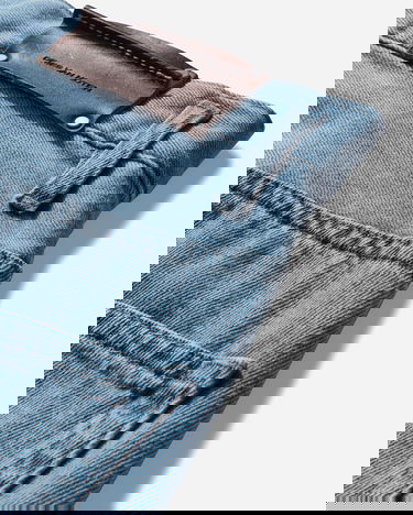 Дънки Dries Van Noten Pleated Wide-leg Jeans Синьо | 252-020923-2381 514, 4