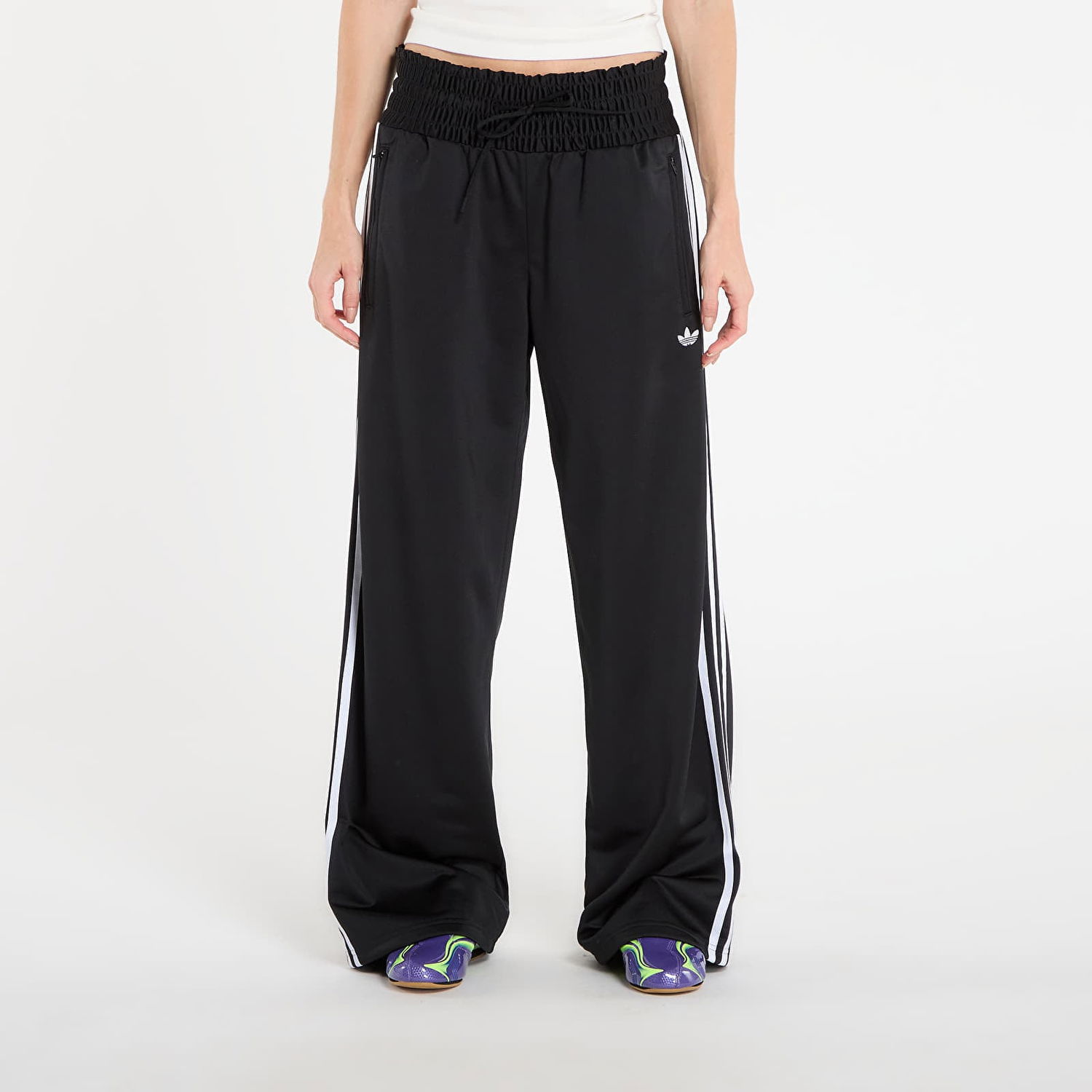 Спортни панталони adidas Originals Smocked Fb Track Pants Черно | KD0301, 0