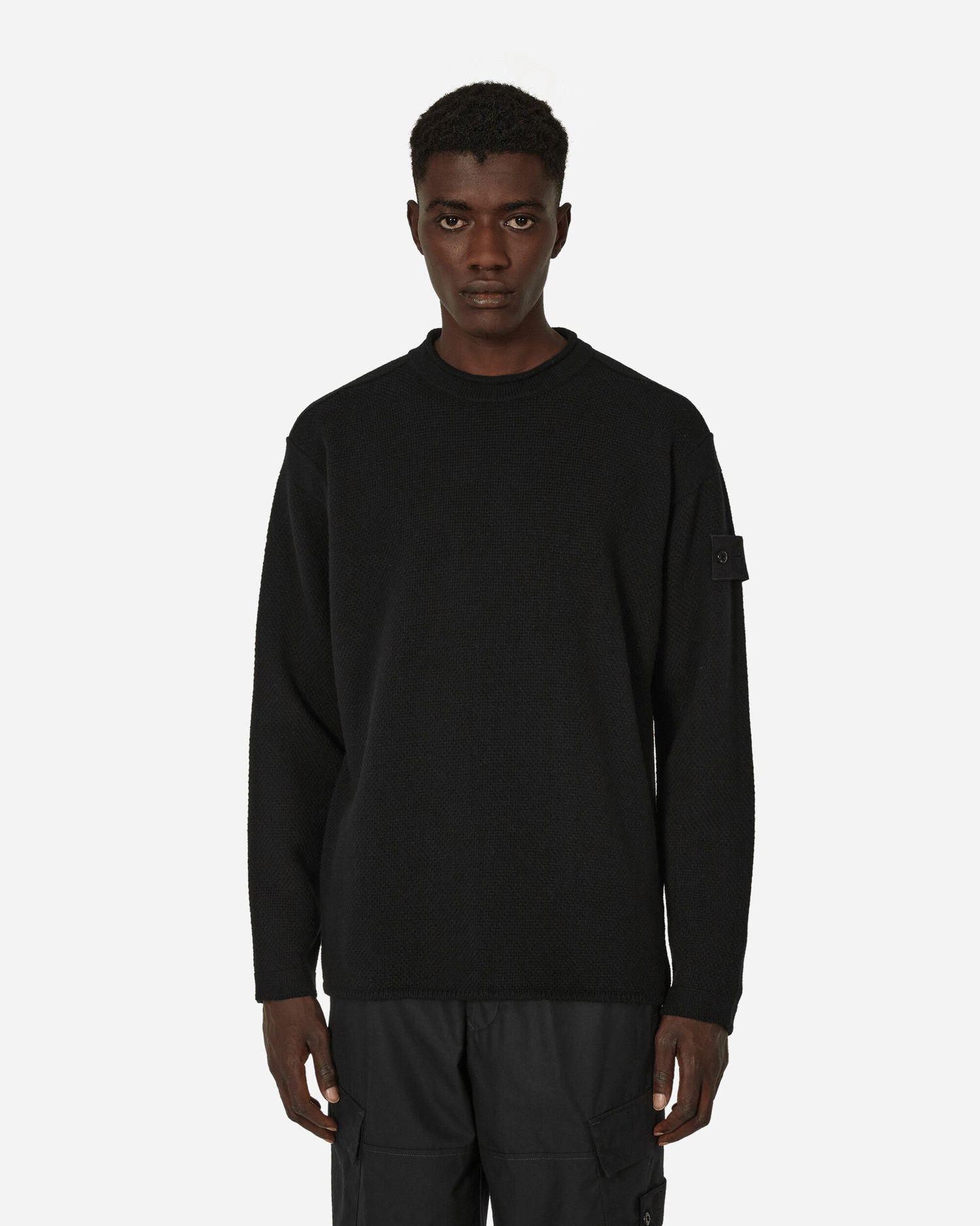 Пуловер Stone Island Piece Black Черно | 7915562FA V0029, 1