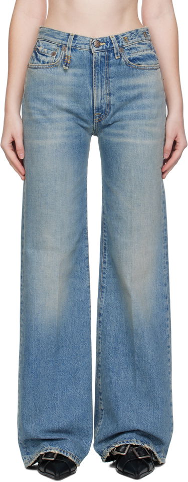 Дънки R13 R13 Flare Jeans Синьо | R13WD188-D343A, 0