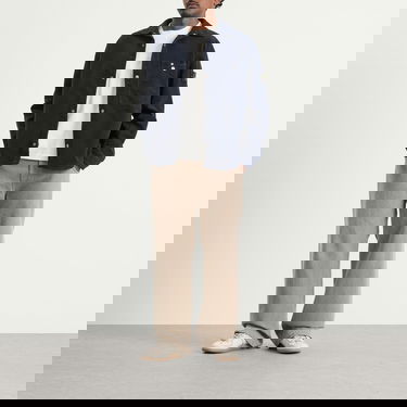 Риза Stone Island Cotton Moleskin-TC Overshirt Тъмно синьо | K2S151200019-V0020, 4