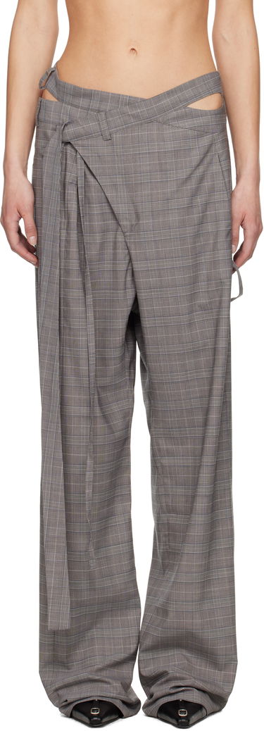 Панталони Ottolinger Ottolinger Signature Wrap Suit Trousers Сиво | 123-201523-02, 0