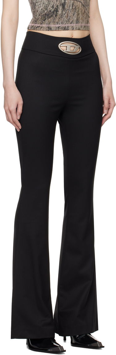 Панталони Diesel Black P-Erseus Flare Trousers Черно | A14390 0PHAL, 1