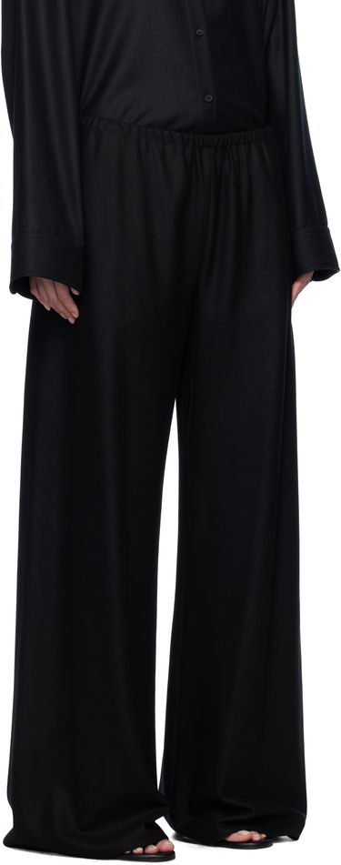 Панталони The Row The Row Gala Wide-Leg Trousers Черно | 1766-W3301, 1