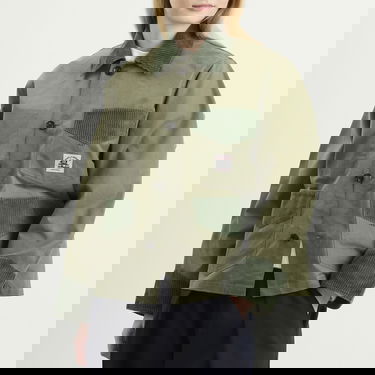 Яке Bode Waxed Craft Jacket X-Small Зелено | WRF25JA016-LTGRN, 2