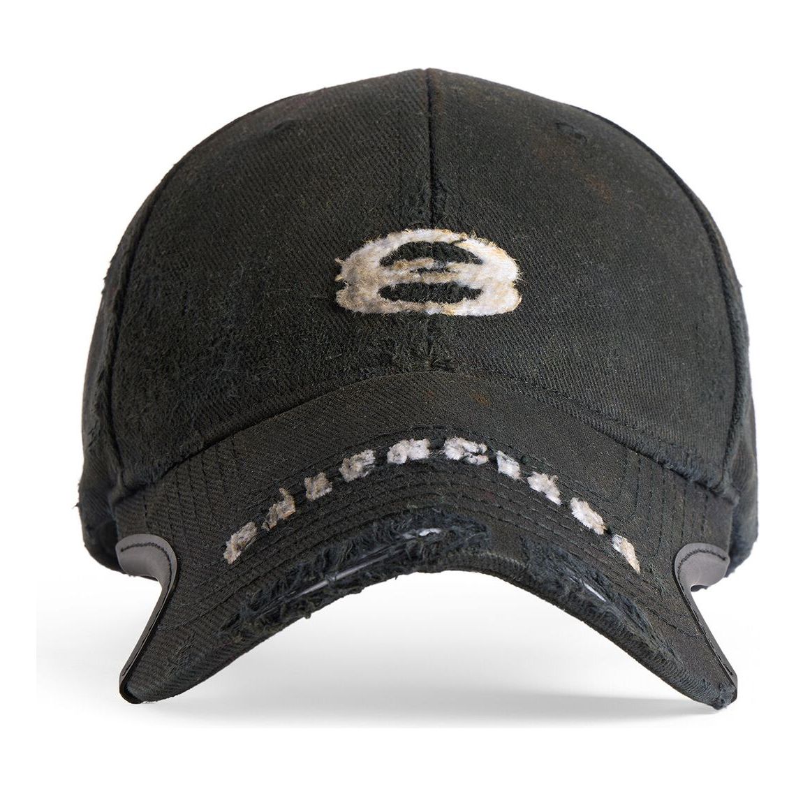 Шапка с козирка Balenciaga Distressed Sports Icon Cap Черно | 766864410B21702, 0