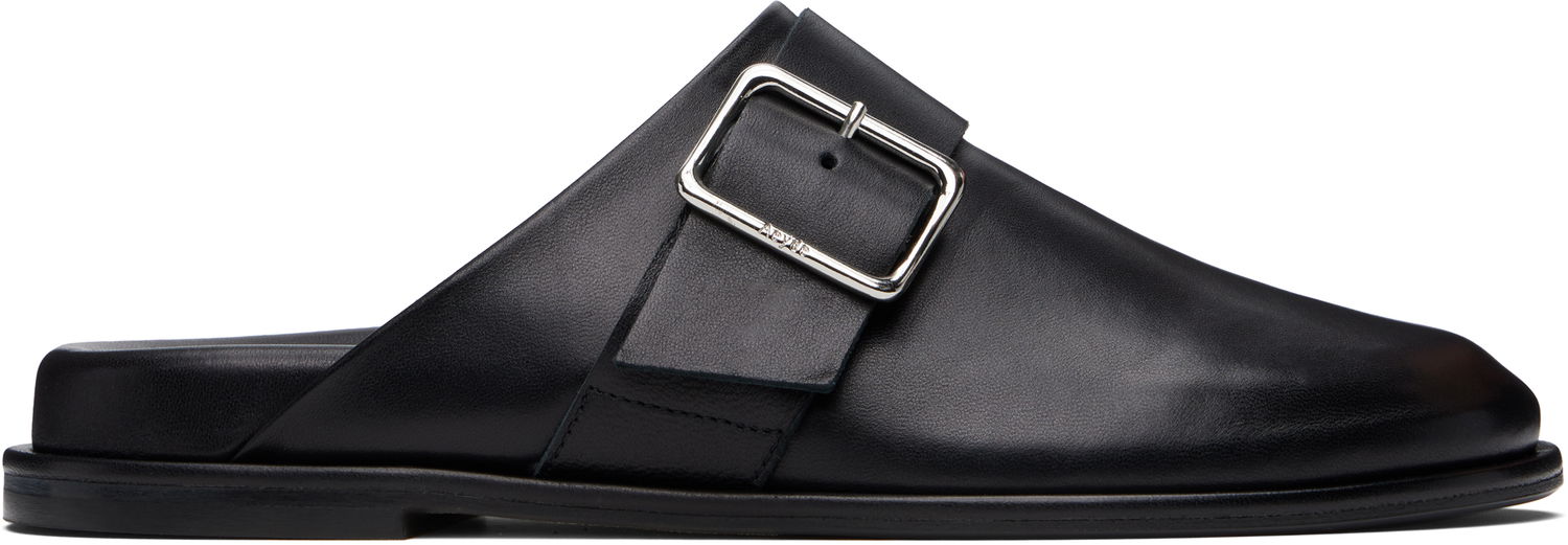 Облекло Aeyde Aeyde Finja Leather Slip-On Loafers Черно | A11-FL-FAER08FL154-SS25-800-001, 0