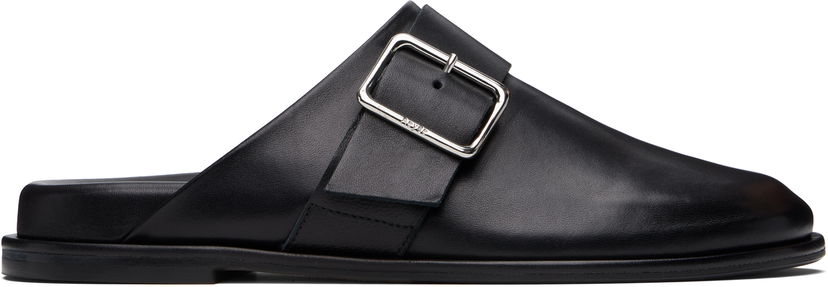Облекло Aeyde Aeyde Finja Leather Slip-On Loafers Черно | A11-FL-FAER08FL154-SS25-800-001