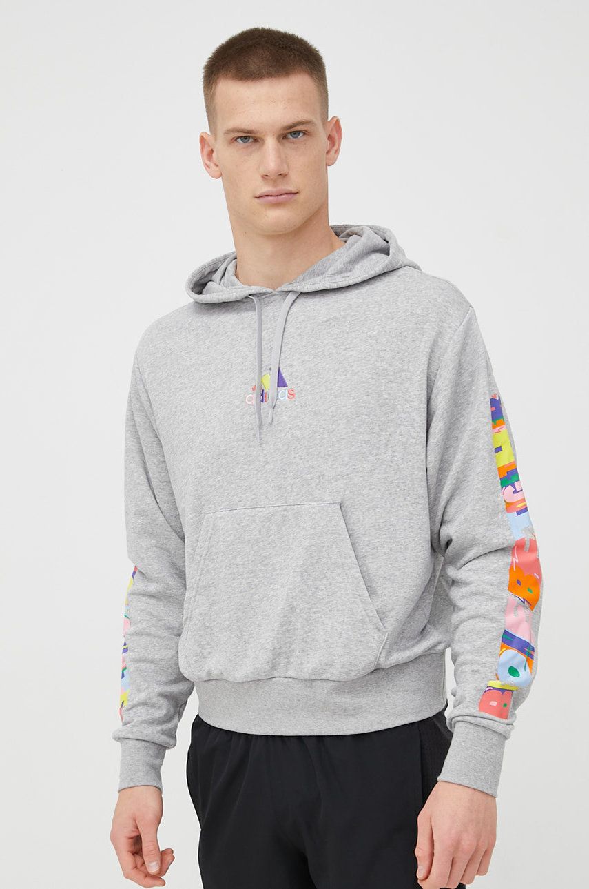Суитчър adidas Performance Hoodie Сиво | HC4454, 1