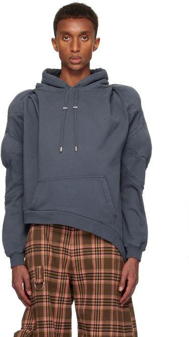 Суитчър Collina Strada Collina Strada 'CS Gym' Muscle Wave Hoodie Сиво | XX8008, 0