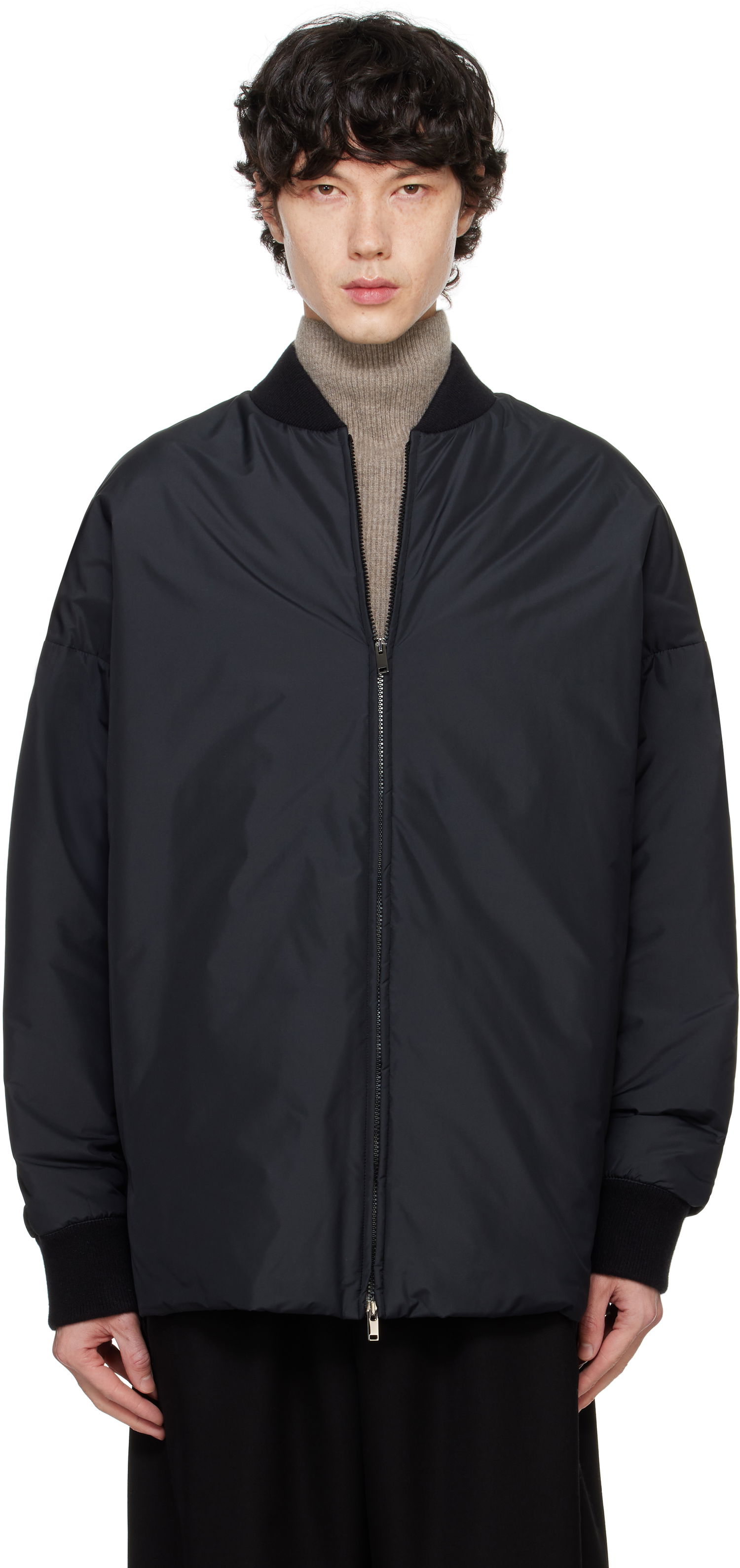 Яке бомбър The Row Dillon Jacket Черно | 701-W3401, 0