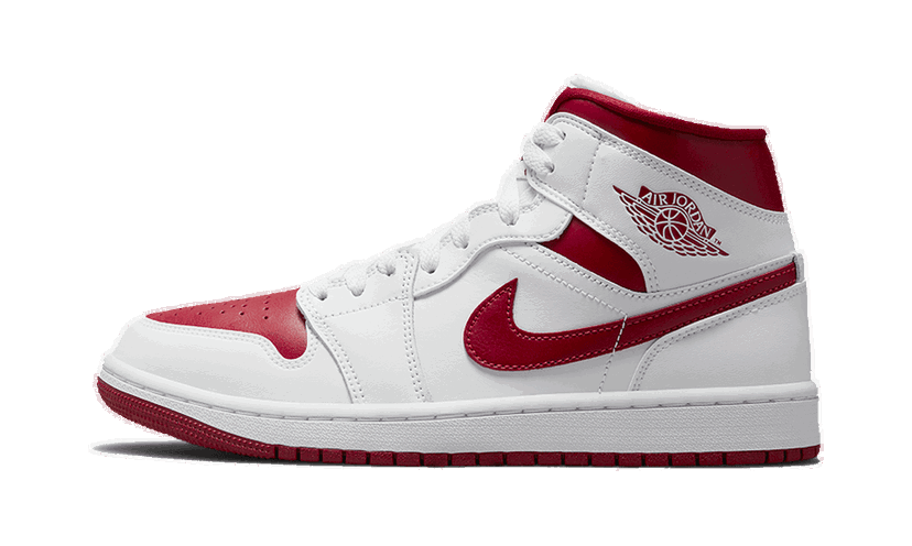 Кецове и обувки Jordan Air Jordan 1 Mid Reverse Chicago 36.5 Бяло | BQ472161