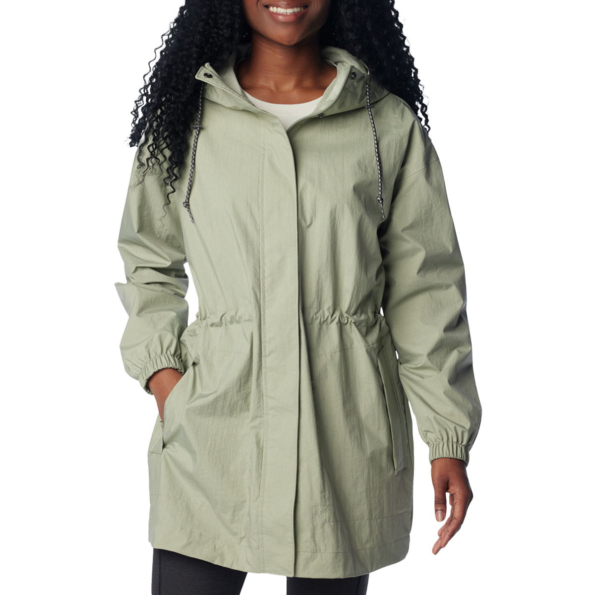 Яке Columbia Splash Side II Hooded Drawstring Waist Jacket Зелено | 2116421348, 0