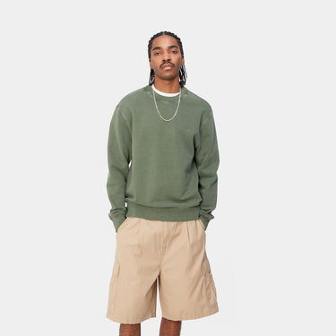 Пуловер Carhartt WIP Duster Script Crewneck Зелено | I033065_1YF_GD, 0