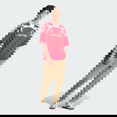 Фланелка adidas Originals Oversized Short Sleeve Jersey Червено | IW3637, 3