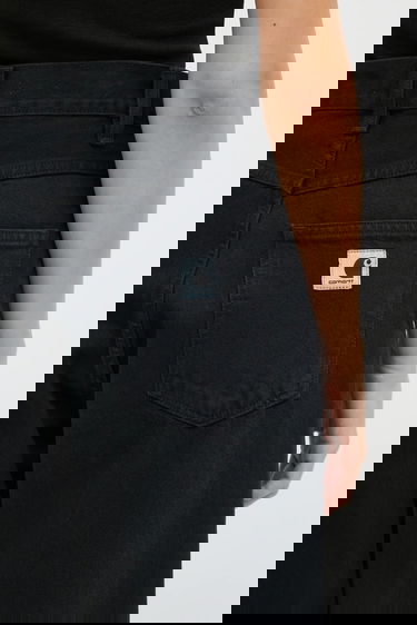 Дънки Carhartt WIP Brandon Pant High Waist Wide Leg Черно | I035892.01LF, 3