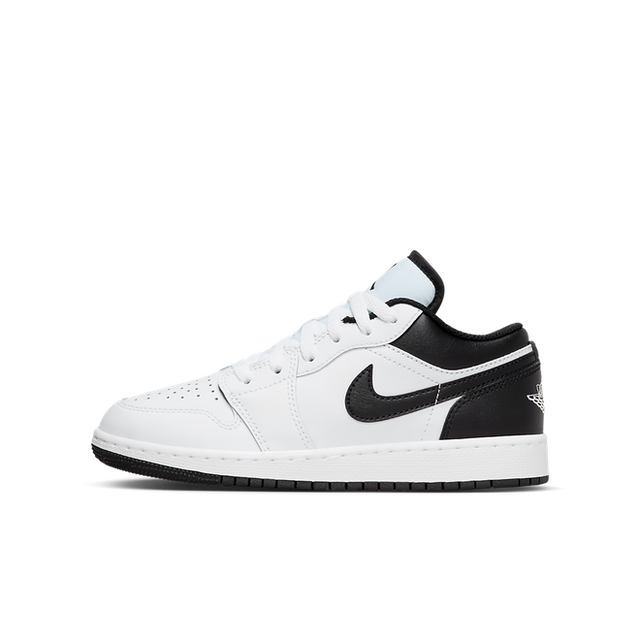 Air Jordan 1 Low "White Black" GS