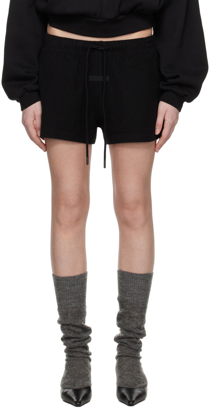 Къси панталони Fear of God ESSENTIALS Patch Shorts Черно | 160SP245304FW, 0