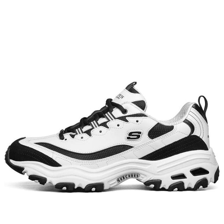 Кецове и обувки Skechers D'Lites Бяло | 52675-WBK