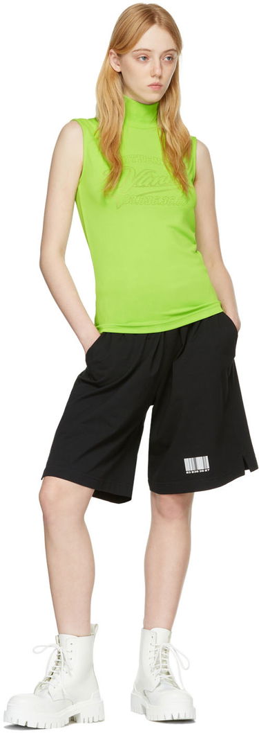 Потник VETEMENTS VTMNTS Viscose Sleeveless Turtleneck Top Зелено | VL12TR520G, 3