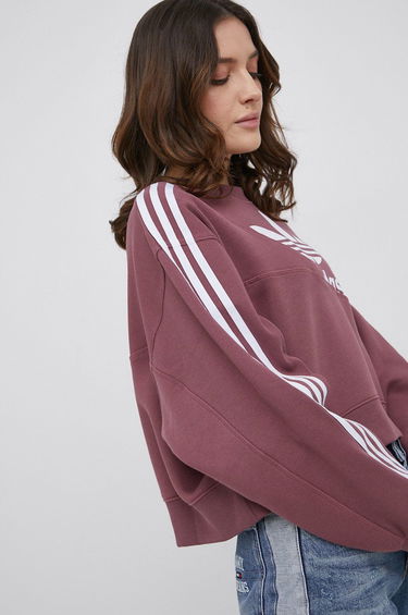 Суитчър adidas Originals Sweatshirt Adicolor Лилаво | HC4620, 1