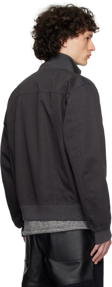 Яке бомбър Stone Island Stone Island Raso Gommato 3L Bomber Jacket Сиво | K1S15 4100012 S0034, 2