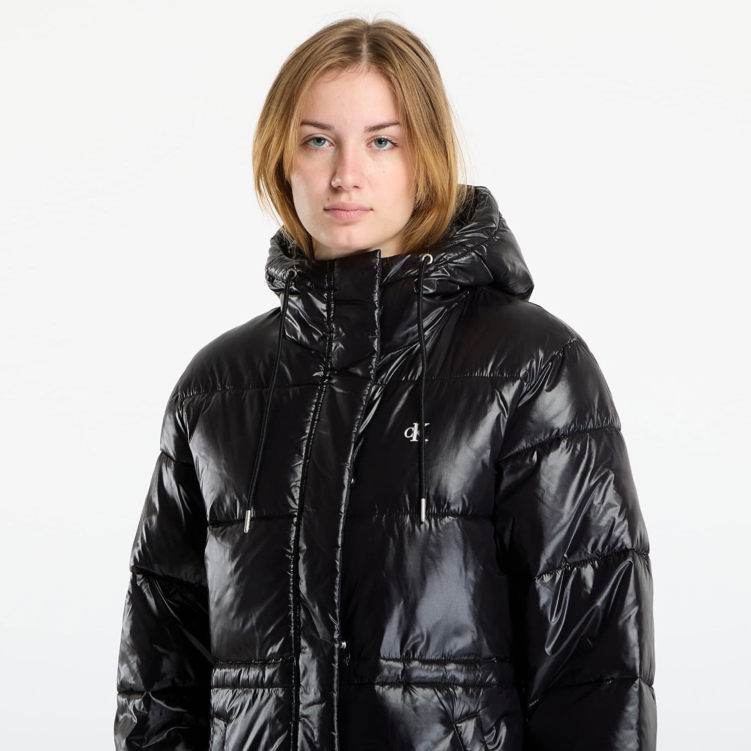 Пухо яке CALVIN KLEIN Shine Long Puffer Coat Черно | LV047D506G UB1, 1