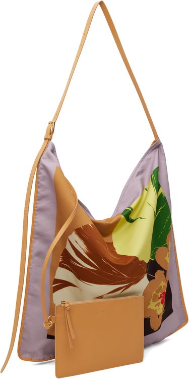 Голяма пазарска чанта Dries Van Noten Dries Van Noten XL Patterned Tote Bag Многоцветен | 251-011500-792, 1