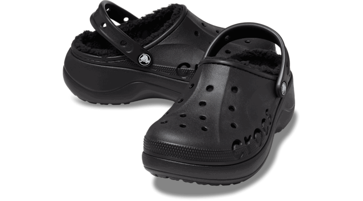 Кецове и обувки Crocs Platform Lined Clogs Черно | 208708-001, 1