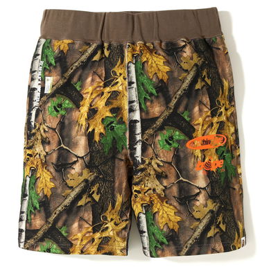 Къси панталони BAPE Forest Camo Sweatshorts Многоцветен | 001SPF301014X, 0