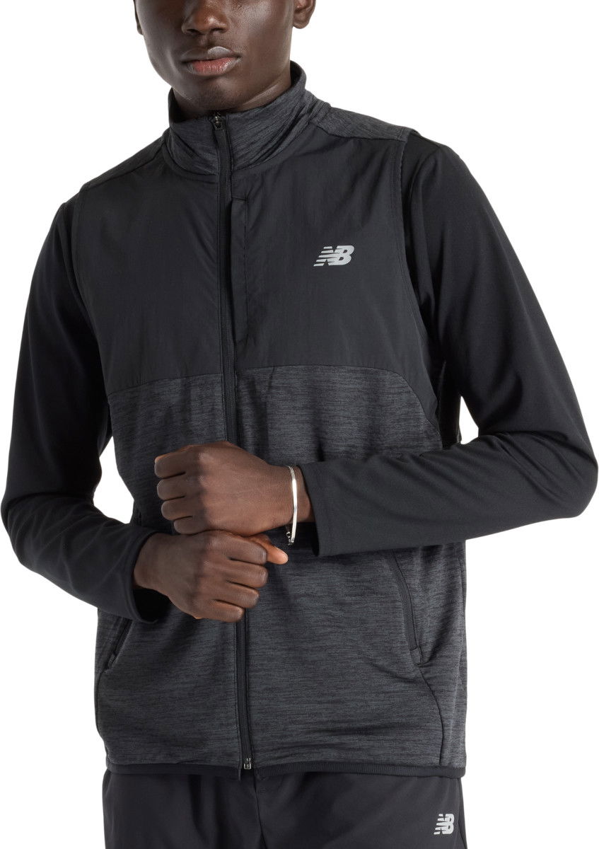 Жилетка New Balance Heat Grid Vest Черно | mv512-bk, 0