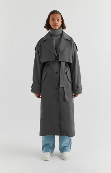 Палта AXEL ARIGATO Atom Trench Coat Сиво | A2107001, 7