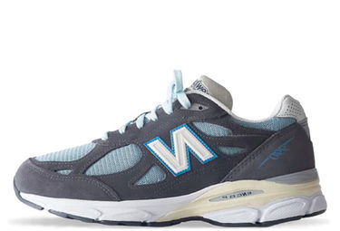 Кецове и обувки New Balance Kith x 990v3 Blue Steel Сиво | M990KS3, 1