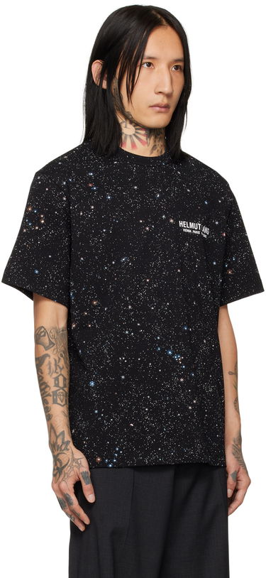 Тениска Helmut Lang Space Print T-Shirt Черно | N09HM525, 1