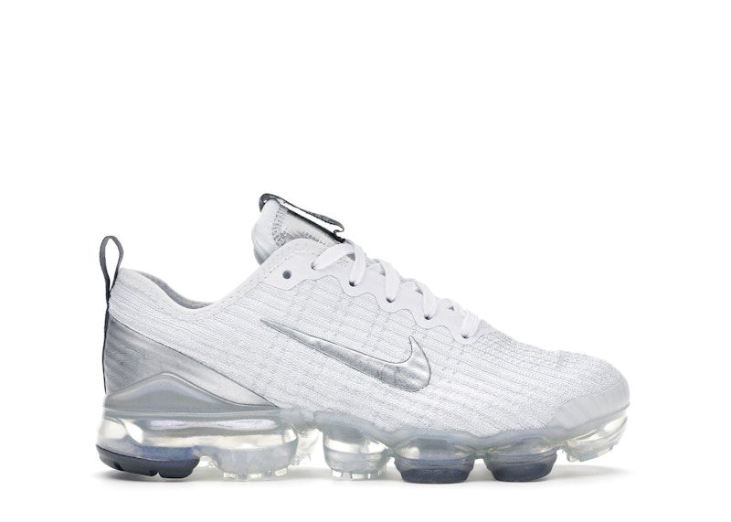 Кецове и обувки Nike Air VaporMax Flyknit 3 Бяло | BQ5238-101, 0