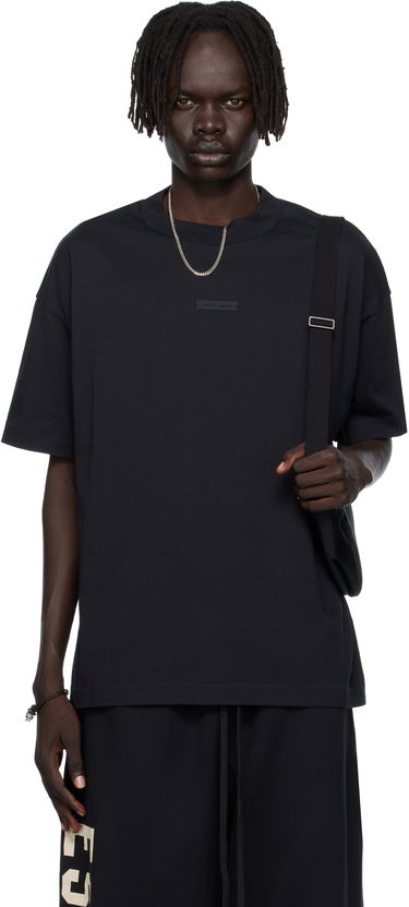 Тениска Fear of God Fear of God ESSENTIALS Classic Fit T-shirt Черно | 125SP254190F, 0