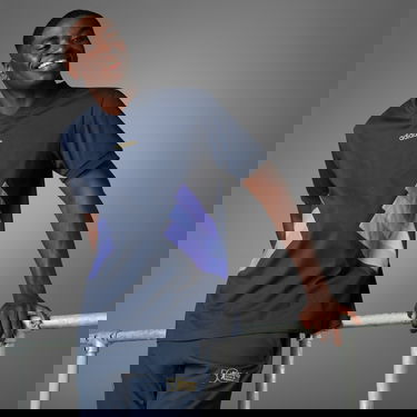 Фланелка adidas Performance BMW Berlin Marathon 2024 Retro Синьо | JF0841, 1