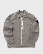 Crinkle Fabric Full-Zip Overshirt