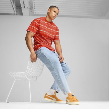 Кецове и обувки Puma Suede Mohair Жълто | 398707_01, 2