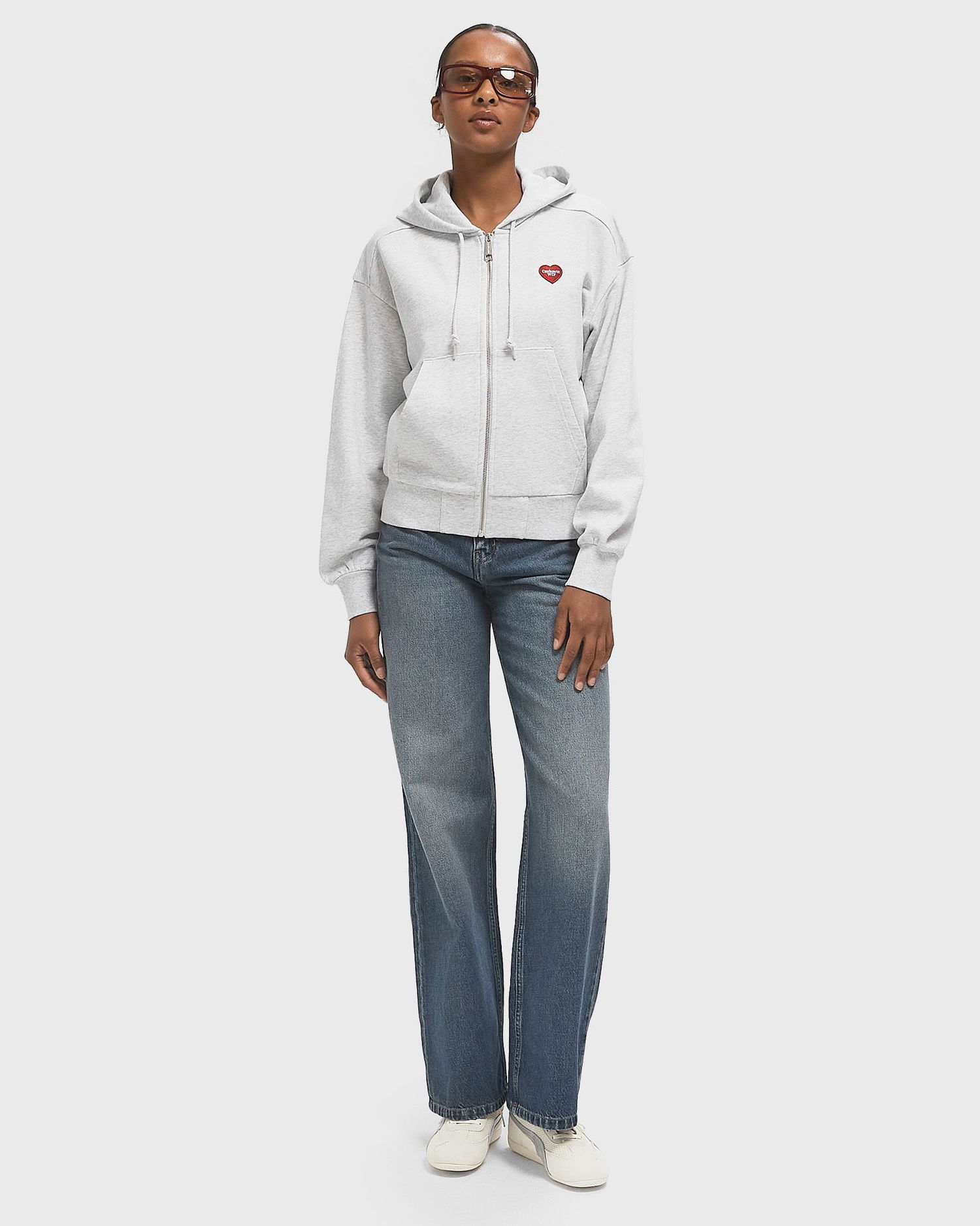 Дънки Carhartt WIP Jane Wide Leg Jeans Синьо | I030497-01.4L, 1