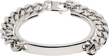 Гривна Maison Margiela MM6 Maison Margiela ID Tiered Chain Bracelet Металик | SM6UY0098 P8371, 0