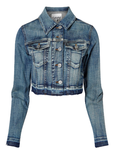 Denim Crop Jacket