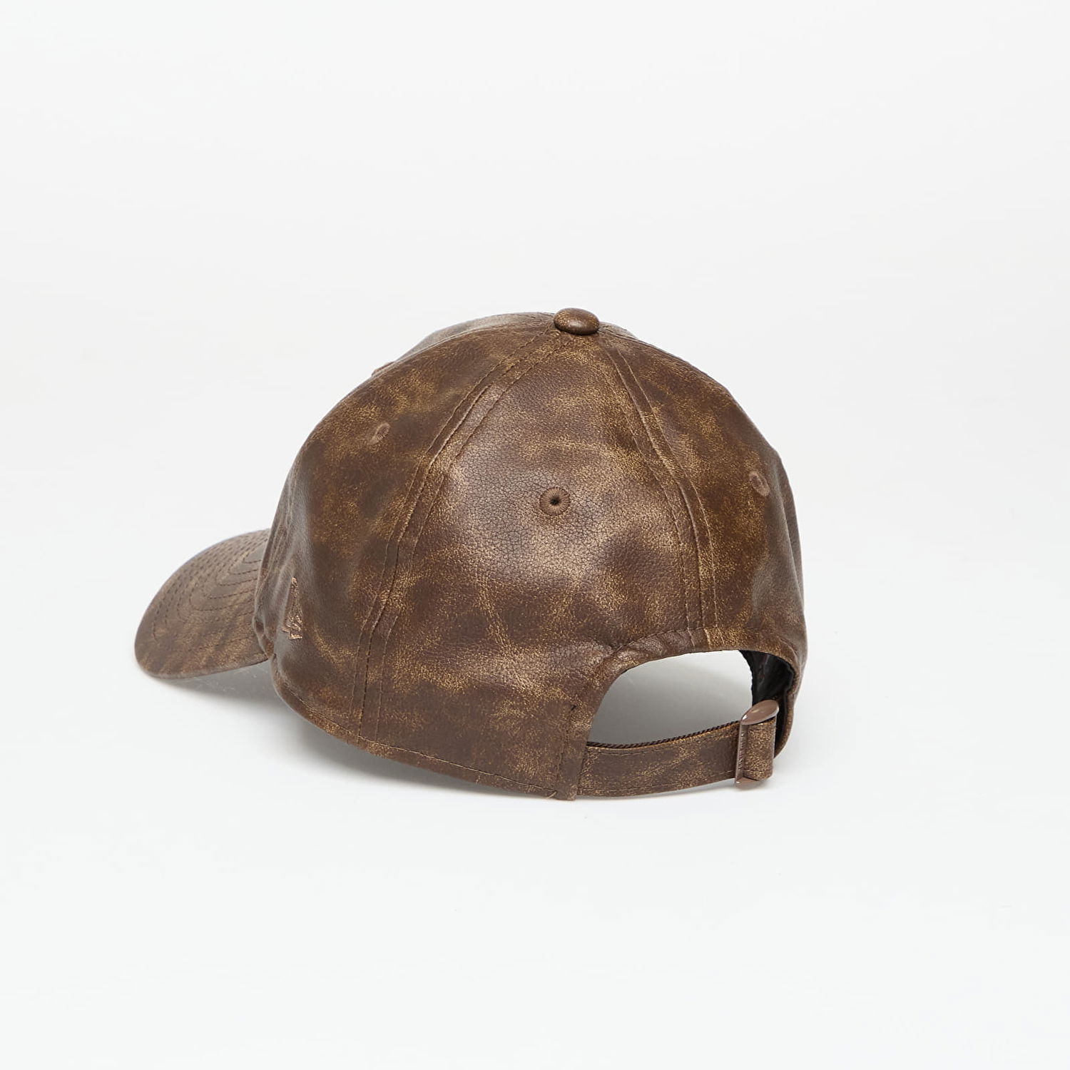 Шапка с козирка New Era New York Yankees MLB Worn PU 9TWENTY Adjustable Cap Кафяво | 60758952, 1