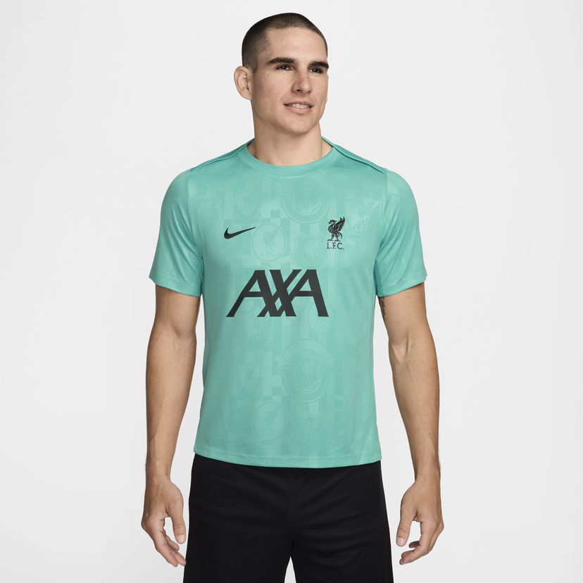 Тениска Nike Dri-FIT Liverpool FC Academy Pro Тюркоазено | FN9653-393