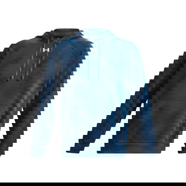 Суитчър Under Armour Rival Fleece Printed Hoodie Тюркоазено | 1379759-426, 4