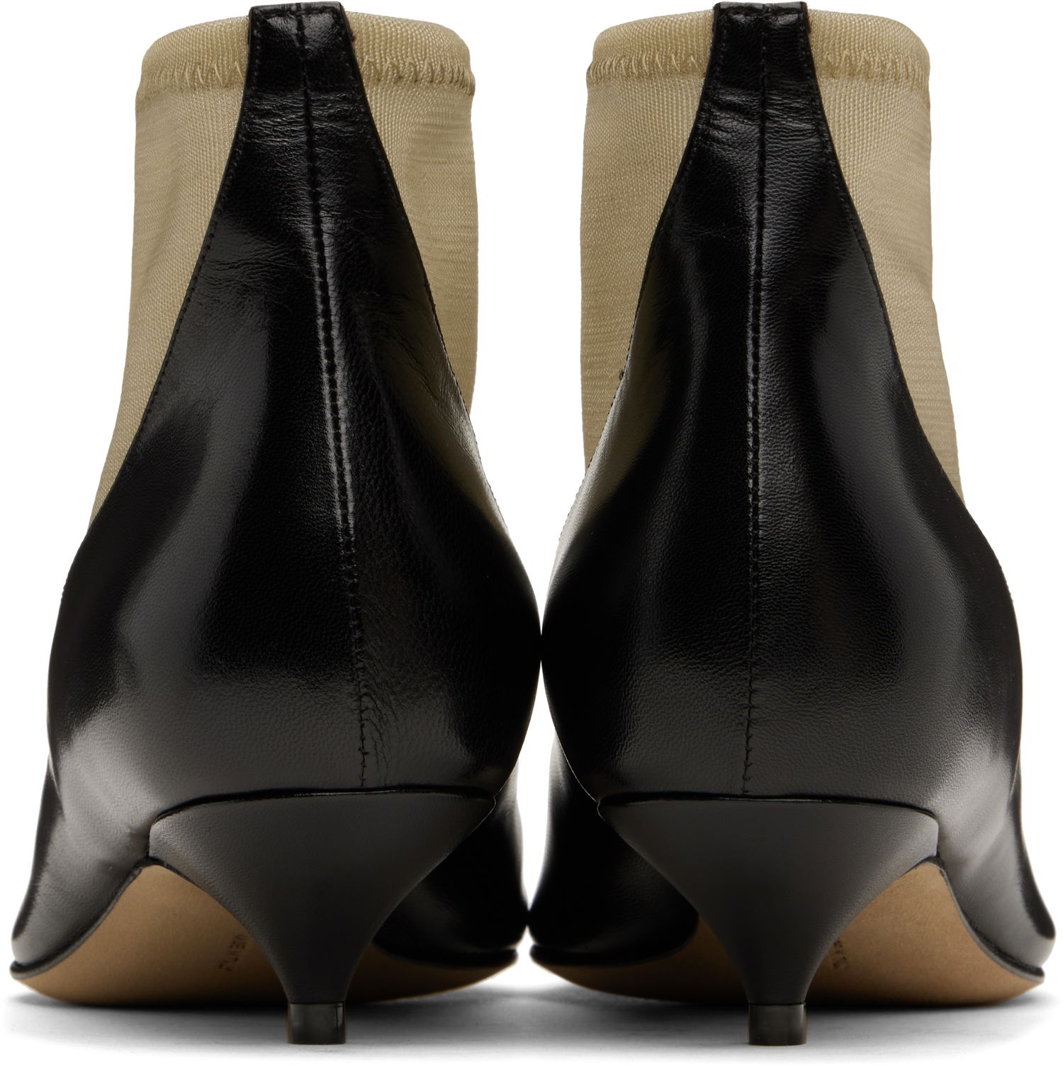 Облекло The Row The Row Mesh Kitten Heel Ankle Boots Черно | F1581-SL1W20, 1