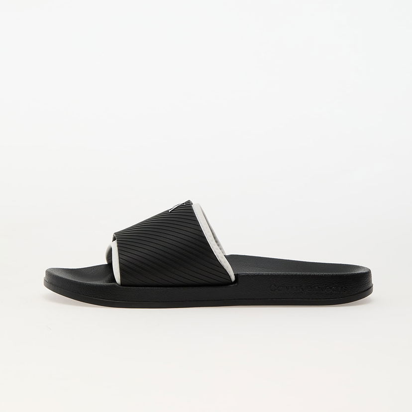 Кецове и обувки CALVIN KLEIN Jeans Slide Rubber Neopren Blue Черно | YM0YM00361 DW4