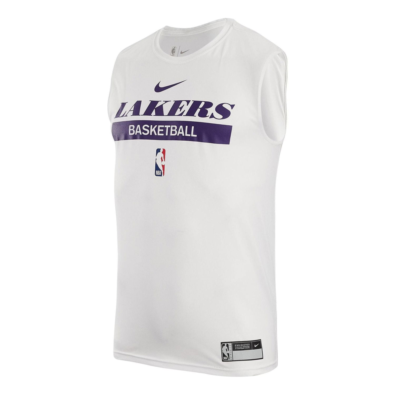Фланелка Nike NBA LOS ANGELES LAKERS Dri-FIT Sleeveless T-Shirt Бяло | DR6771-100, 0